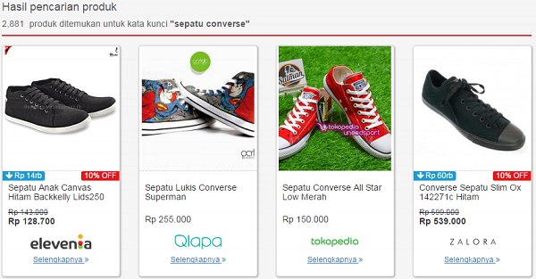 Sepatu Converse di Telunjuk.com Sepatu Converse di Telunjuk.com