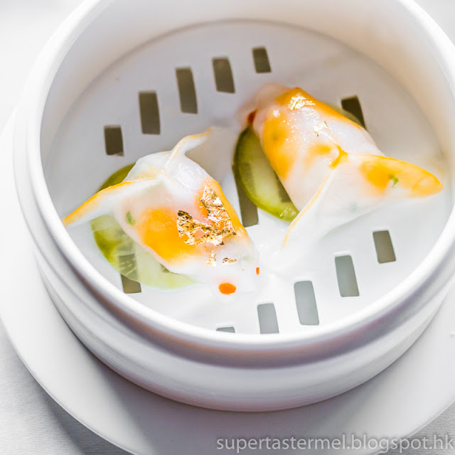 Yan Toh Heen 欣圖軒 Hong Kong dim sum goldfish dumpling