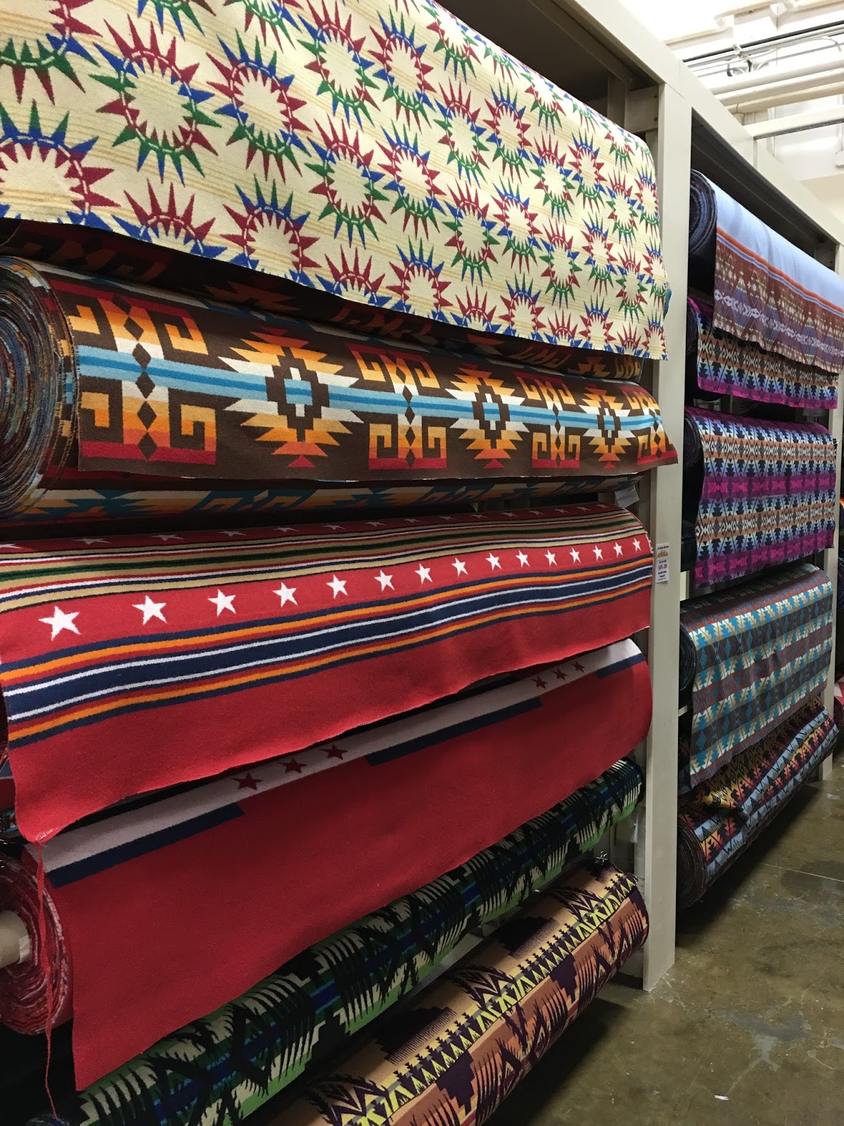 Moments of Delight...Anne Reeves Portland Pendleton Woolen Mill Store