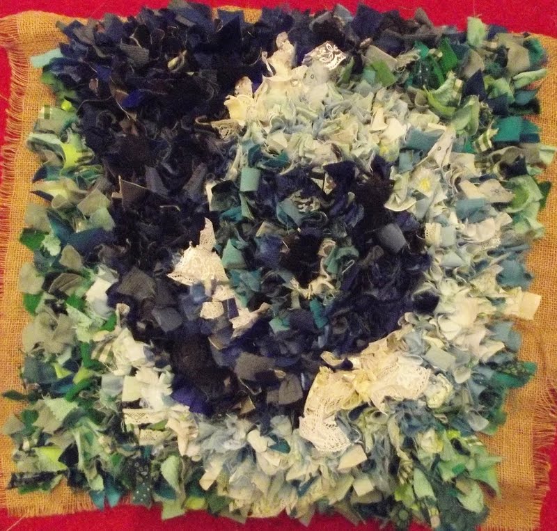 Delicate Stitches: The Sea: Rag Rug