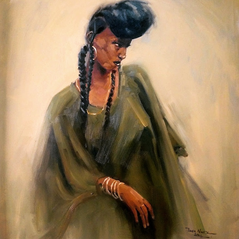 Paintings by Nneji Anthonia chinasa from Nigeria.