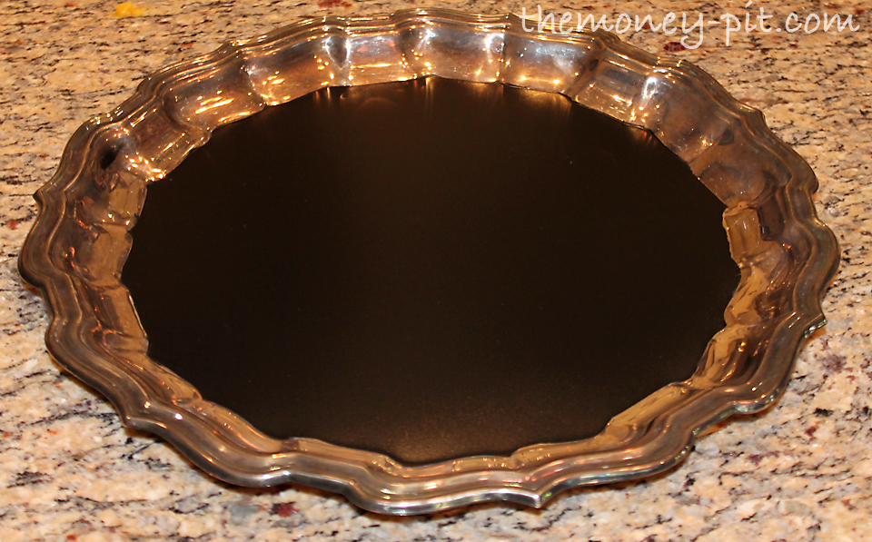 After removing the tape it looked great but it needed one more thing