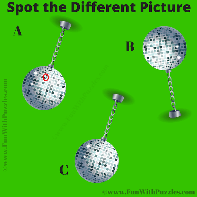 Spot the Different Ball: Fun Picture Riddle Answer