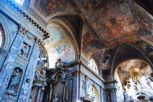 fresques intérieures Scalzi Venise