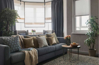 hall and Living room curtain design ideas and trends 2019