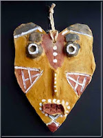 Masque africain par Antoine (7 ans) Masque africain par Antoine (7 ans)