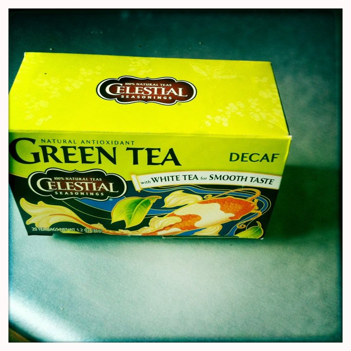 Tea In All Weathers Day 61 Celestial Seasonings Green Tea Decaf (with