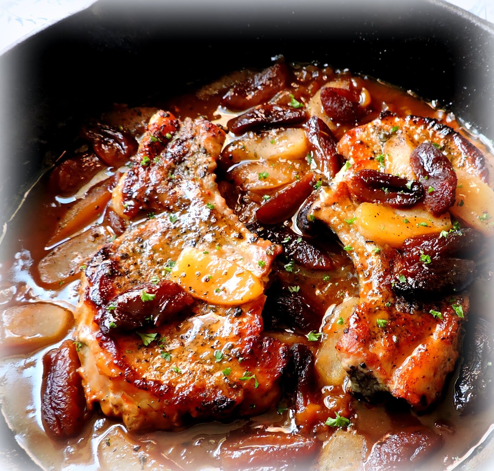 Sweet Apple & Apricot Pork Chops The English Kitchen