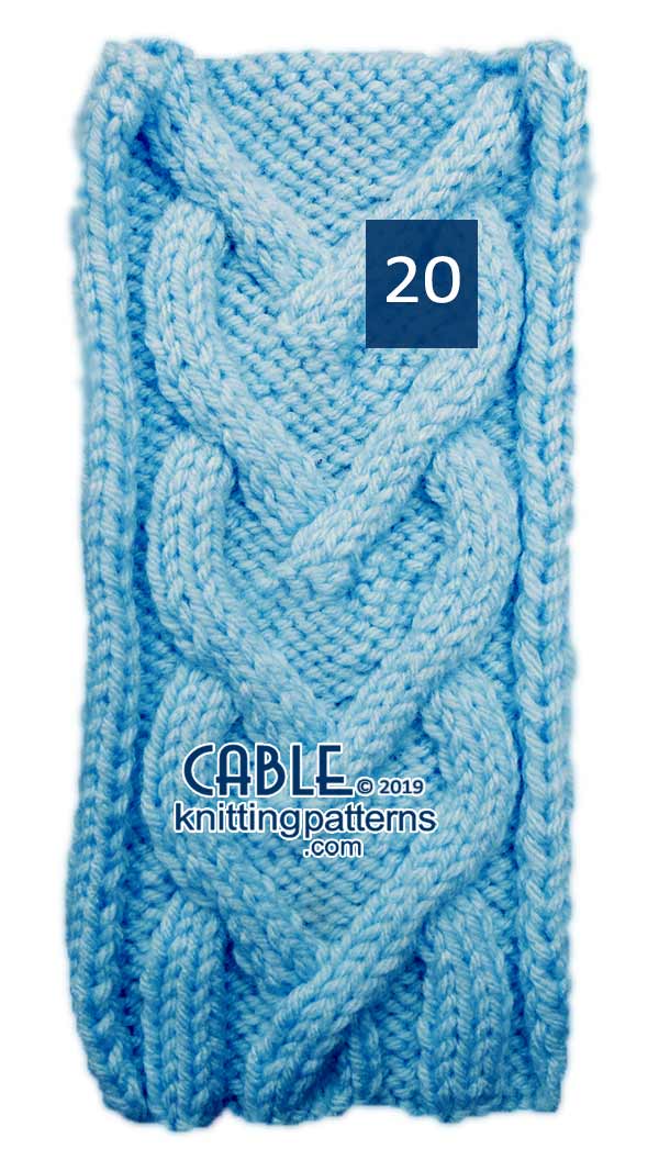 Cable Knitting Pattern 20