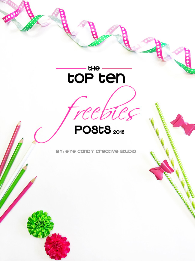 top ten freebies, hand lettering, free downloads,