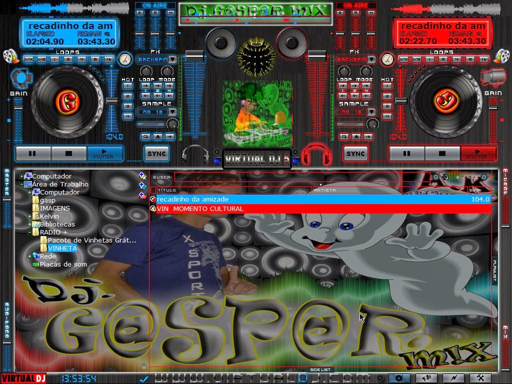 Dj Gaspar Mix: DM SAMPLE, F SAMPLE SKIN'S PARA VIRTUAL DJ E PCDJ VJ BLACK