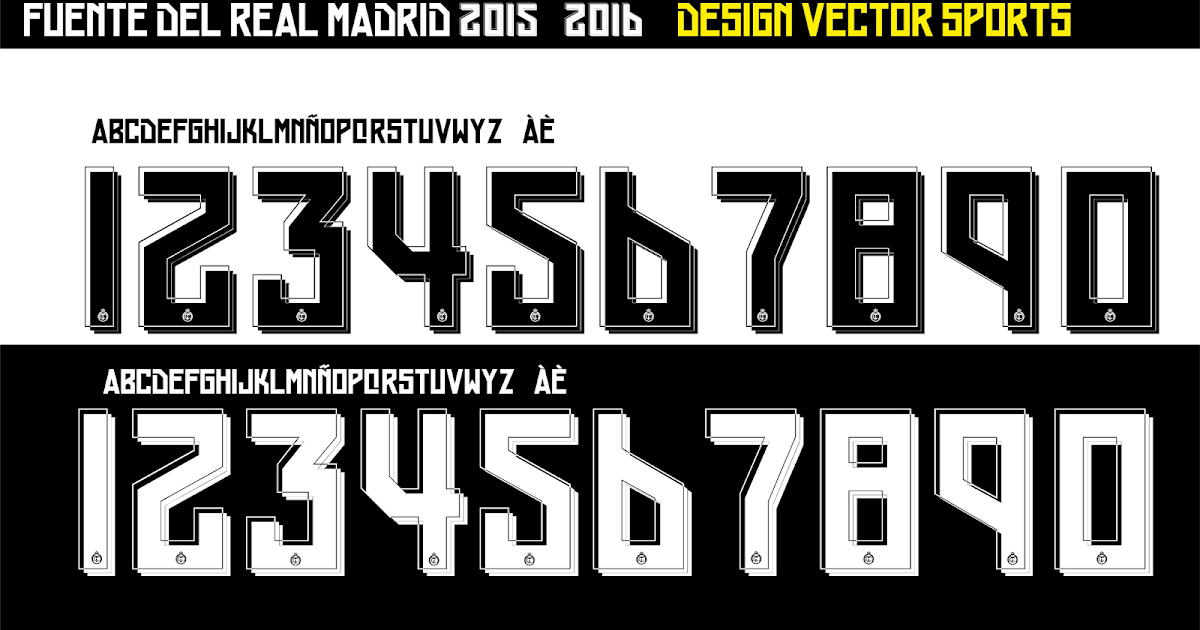 Free download real madrid font