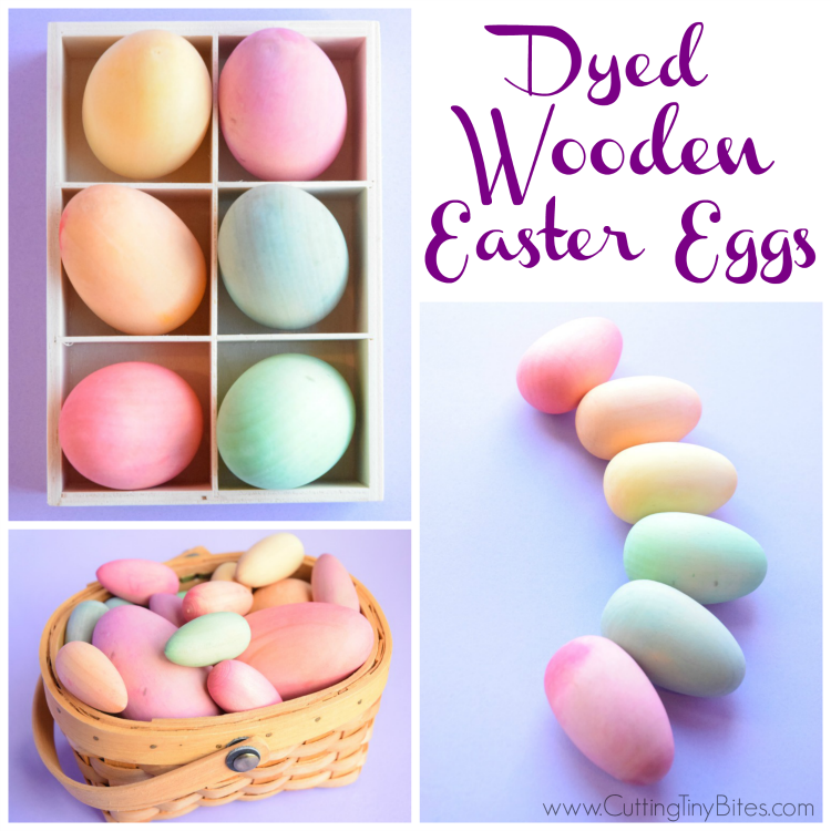 Dyed Wooden Easter Eggs | What Can We Do With Paper And Glue Dyed Wooden Easter Eggs | What Can We Do With Paper And Glue