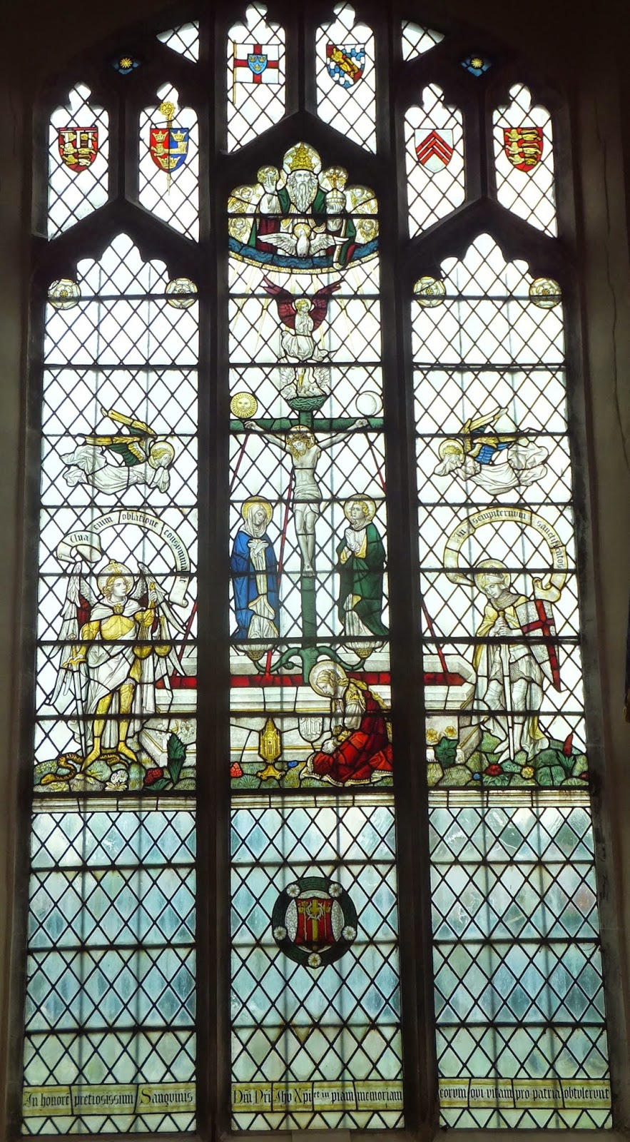 Adrian Barlow's blog Reading Stained Glass (iv) a war memorial window