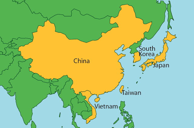 Indo China Map