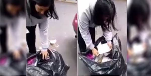¡Por cochinos y dejar la basura abandonada! Esta mujer les dio una buena lección ¡Por cochinos y dejar la basura abandonada! Esta mujer les dio una buena lección