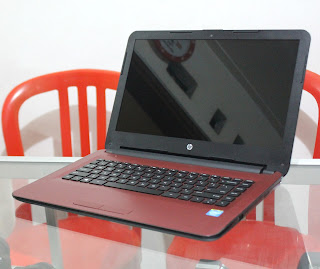 Laptop Hp 14-ac001TU Merah