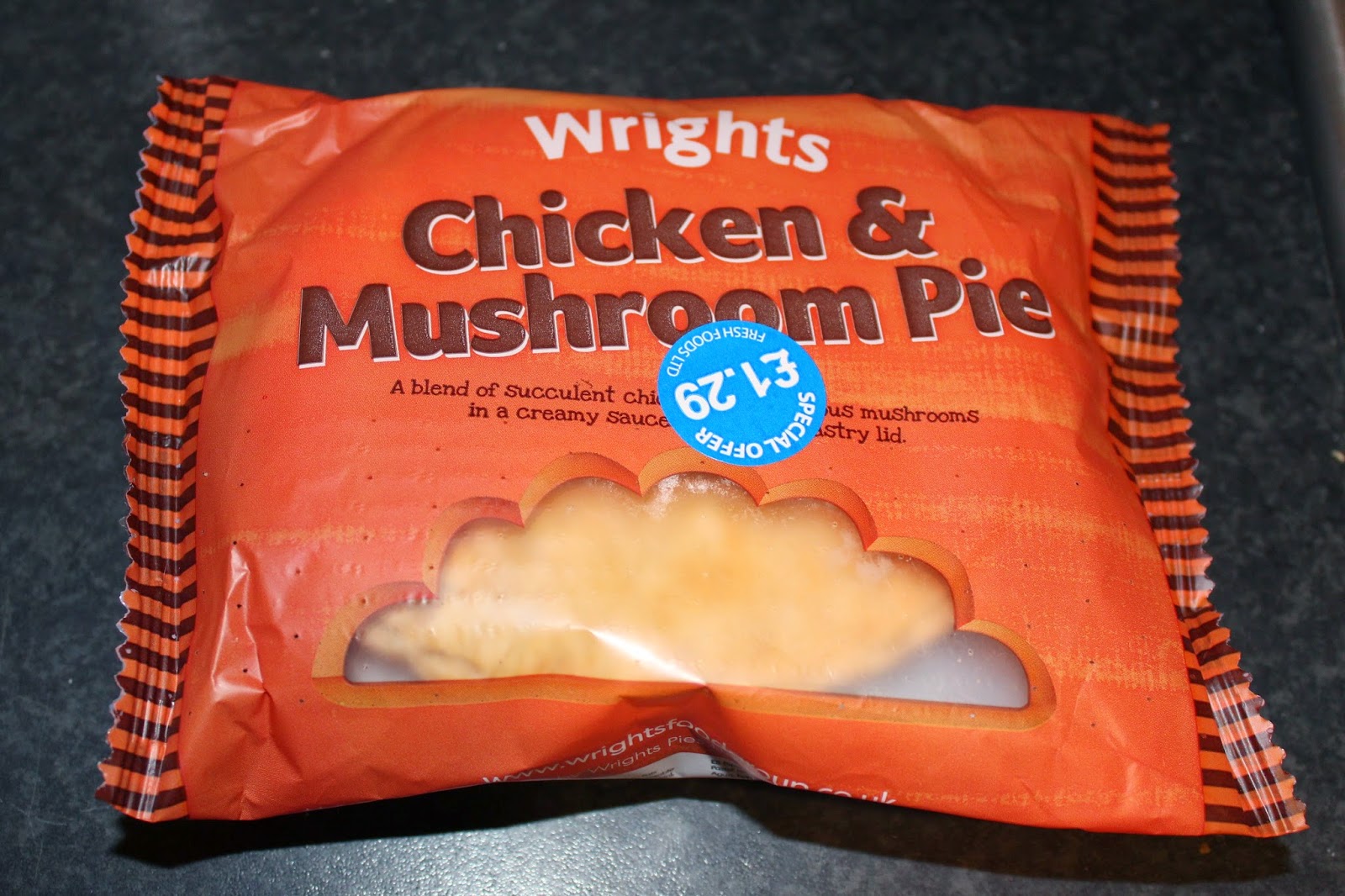 Wrights Chicken & Mushroom Pie