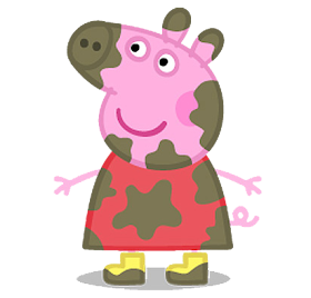 Cartoon Characters: Peppa Pig PNG pack