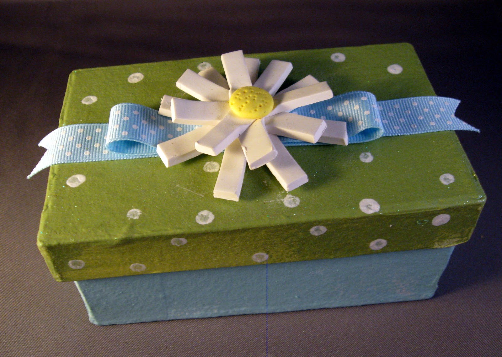 Beacon Adhesives Blog Box craft using FABRITAC