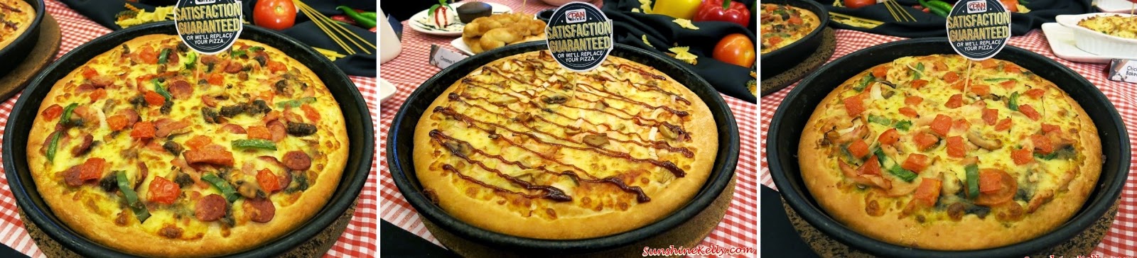 Pizza Hut New Menu & Improved Pan Pizza, Pizza Hut Malaysia, foodie malaysia, food review