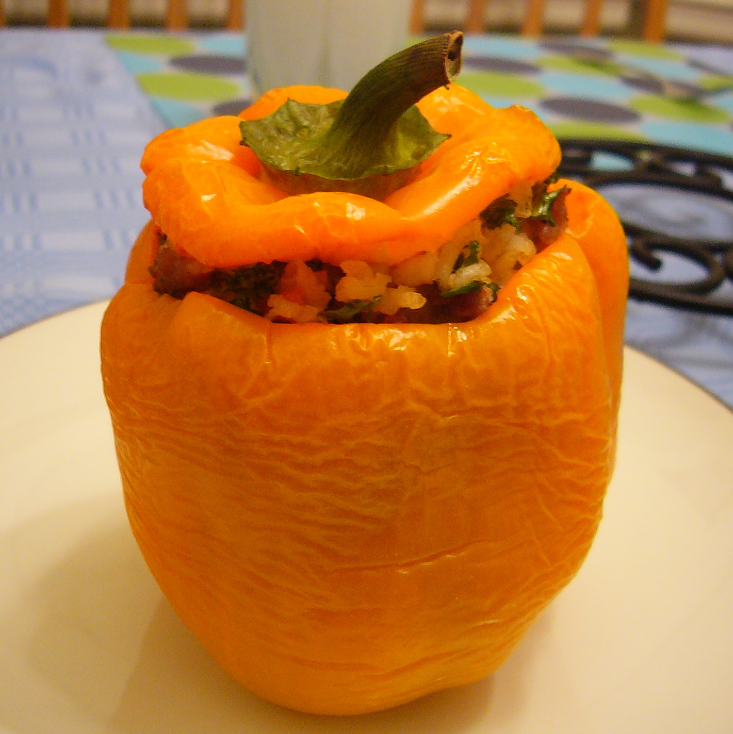 Bringing Home the Brakebush Italian SausageStuffed Peppers