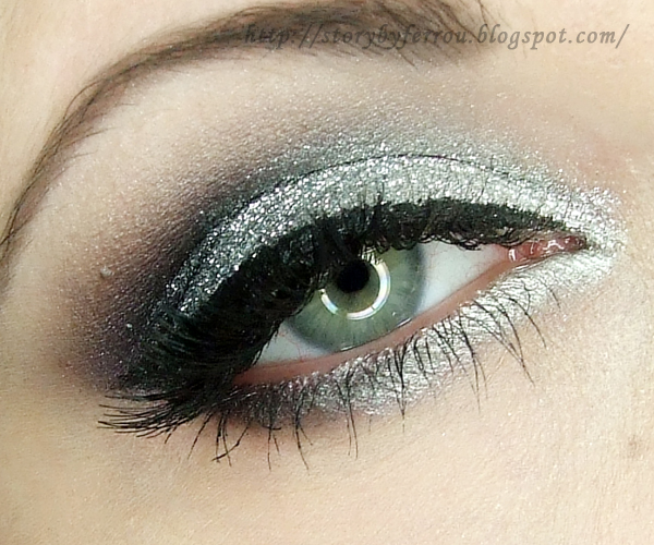 Ferrou Makeup Blog Makijaż Kosmetyki Sylwestrowy Błysk Makijaż