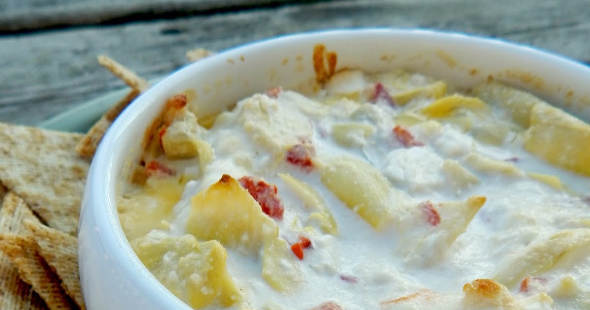 Warm Feta & Artichoke Dip Ally's Sweet & Savory Eats