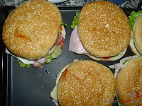 Hamburguesa Juicy Lucy-calentando la hamburguesa