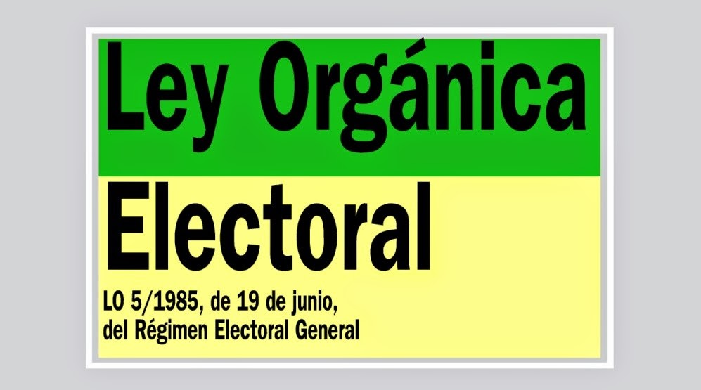 Ley organica electoral
