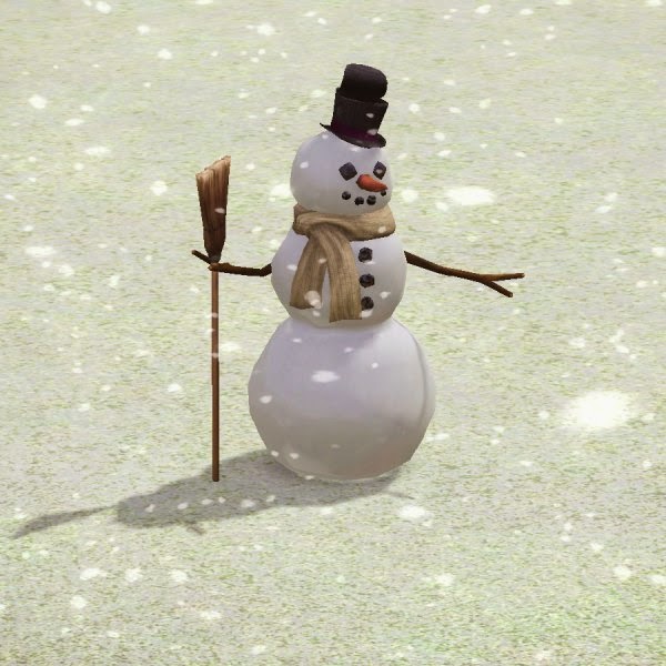Simming in Magnificent Style: Snowman