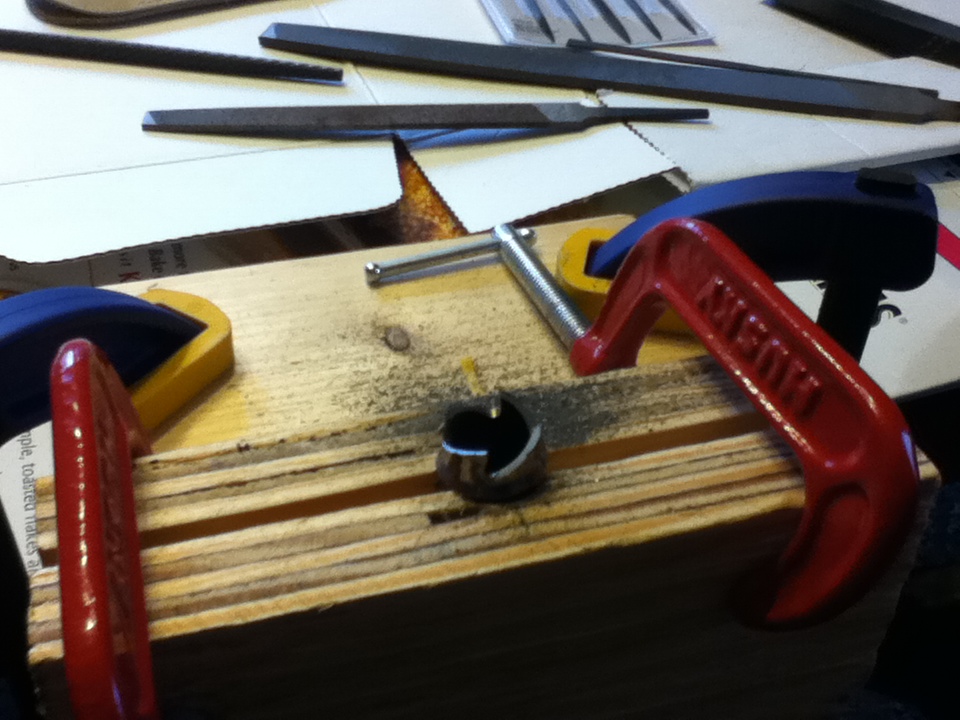 The Wild Dork Ice screw sharpening 101