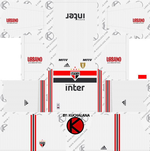 Sao Paulo FC 2019-2020 Kits -  Dream League Soccer Kits