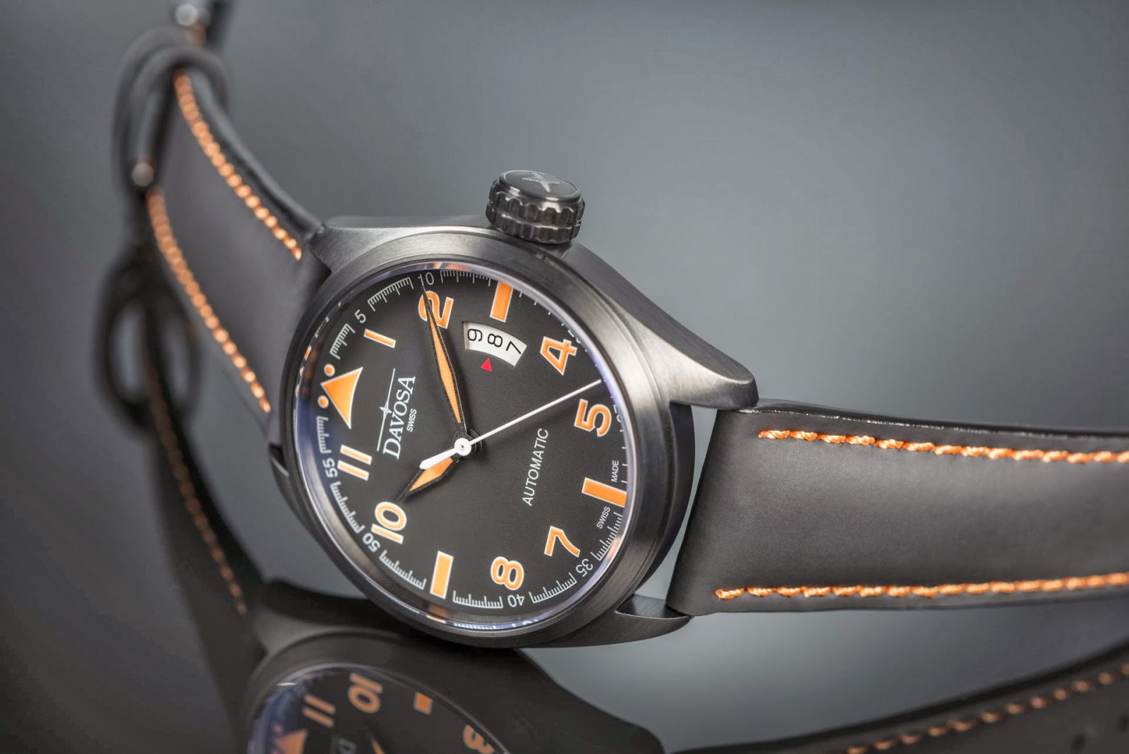davosa black military automatic masterhorologer