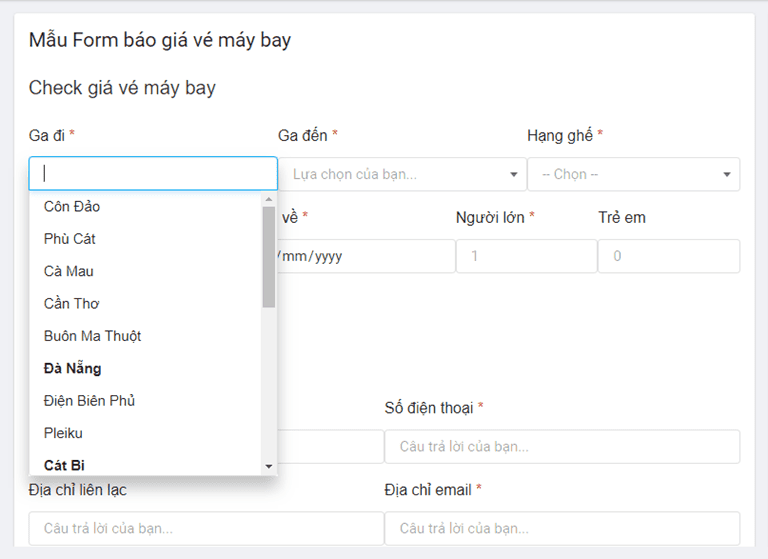 Xây dựng thẻ input tích hợp autocomplete và dropdown thay thế cho select