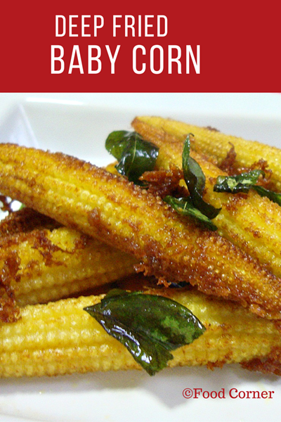 Deep Fried Baby Corn