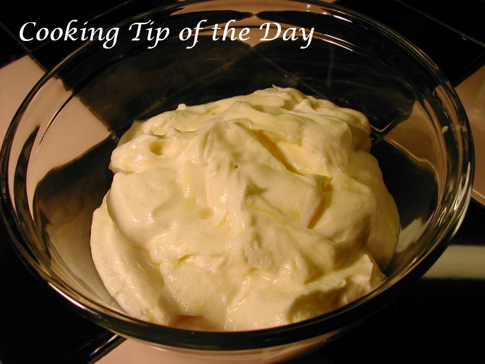 Cooking Tip of the Day Recipe Faux Pastry Cream