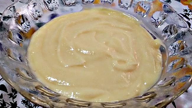 Crema pastelera de leche condensada