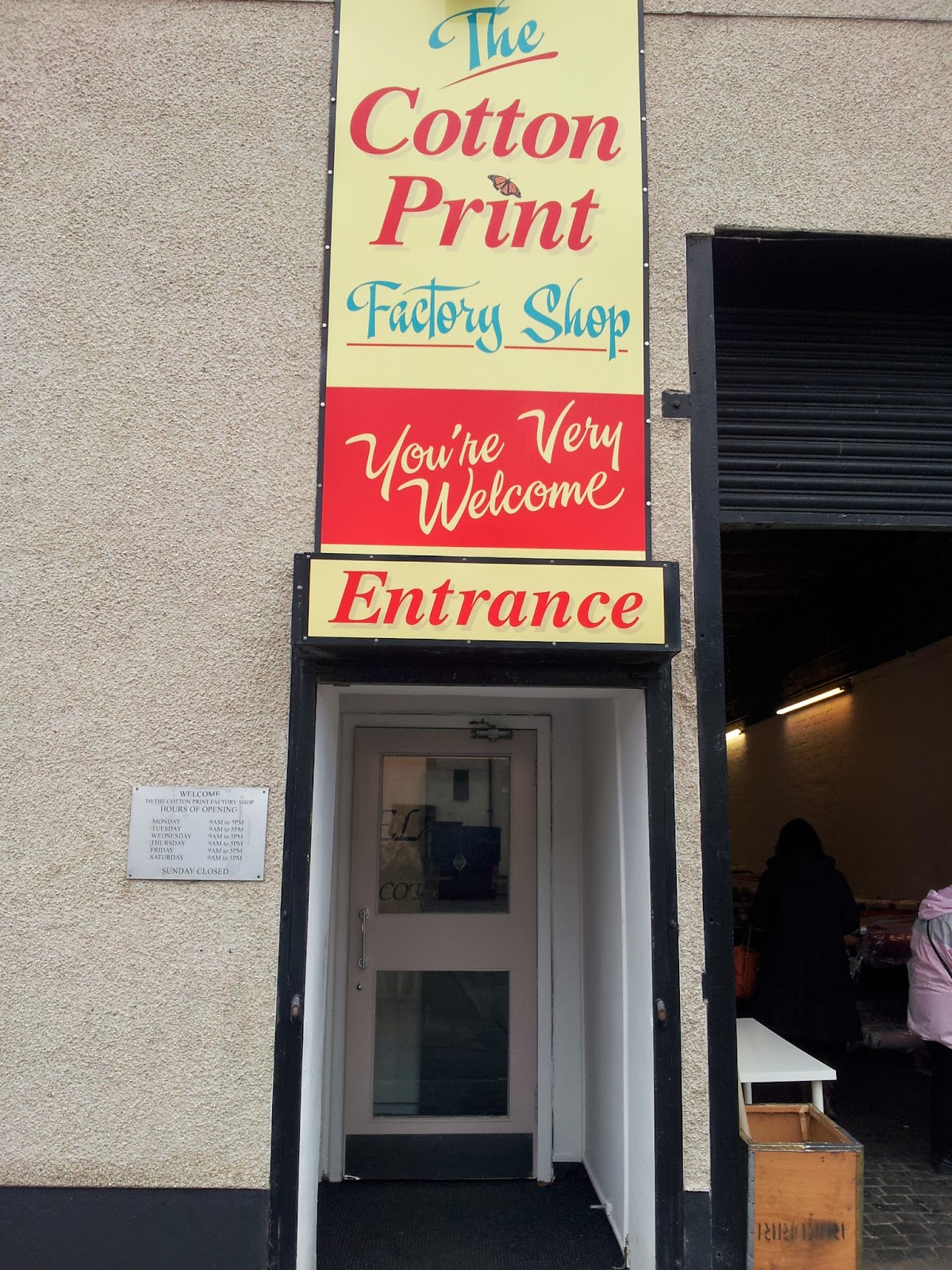 Kestrel Makes Fabric & Yarn Shopping in Glasgow