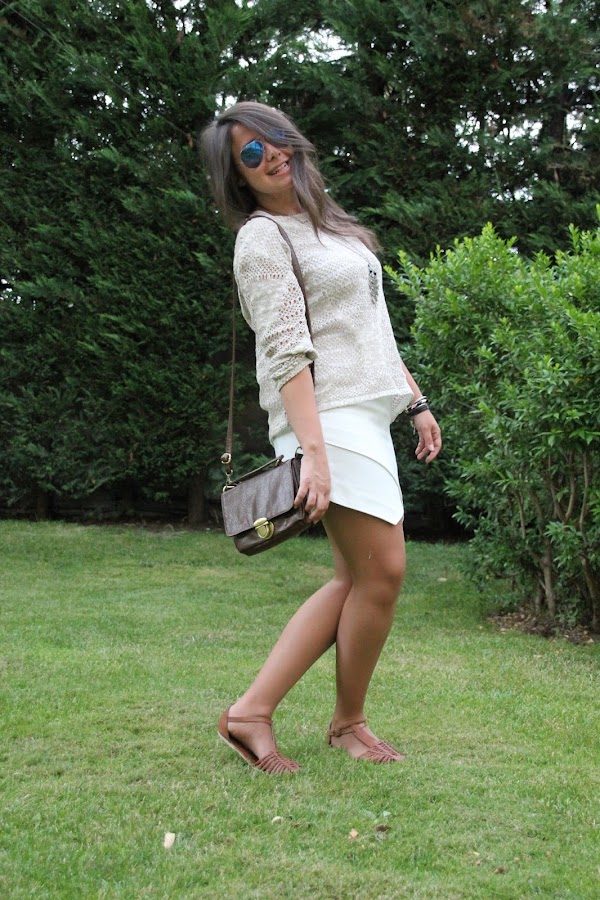 DIY Costura de falda de picos.