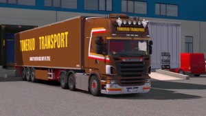 Scania R620 Tonerud Combo truck + trailer mod Scania R620 Tonerud Combo truck + trailer mod