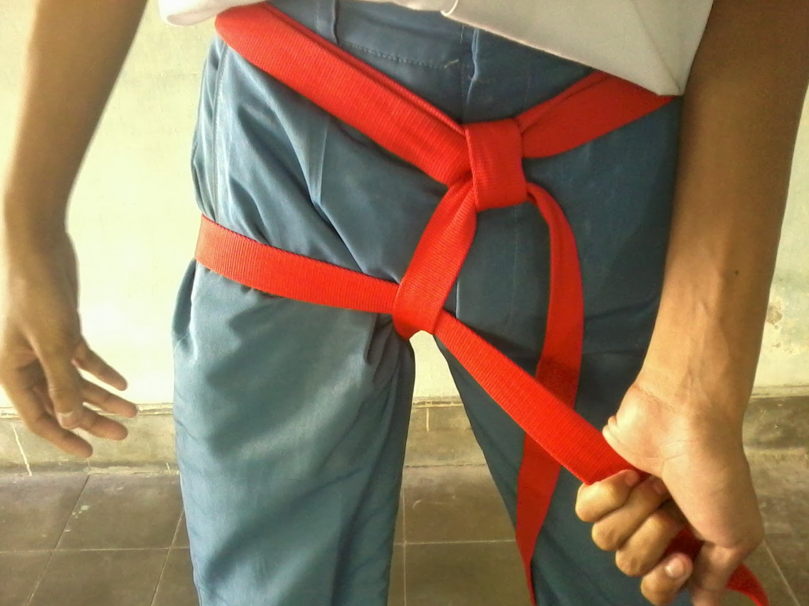 Cara Membuat Harness dari bing Materi Pecinta Alam