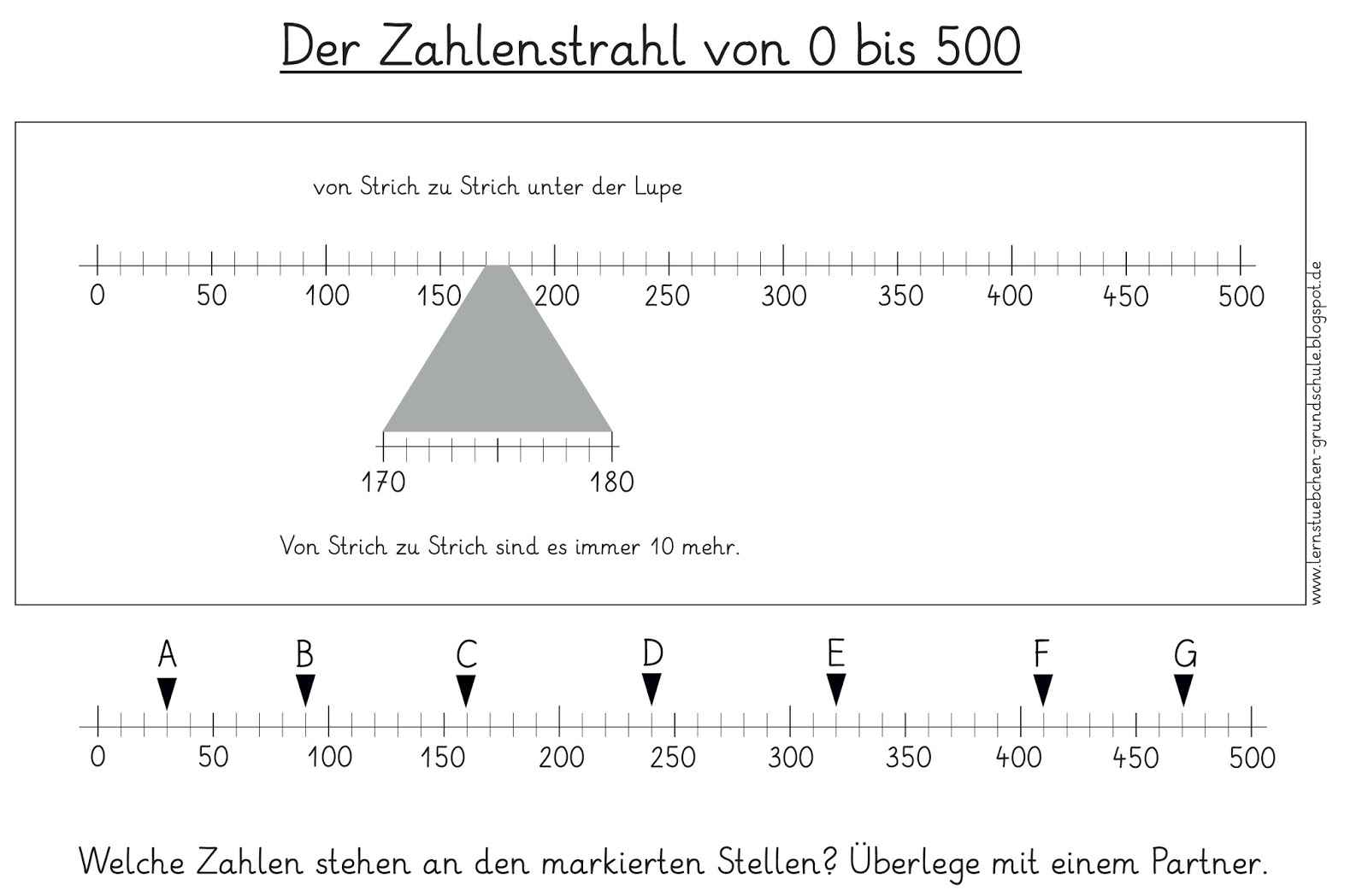 Zahlenraum bis 1000 Mathemonsterchen