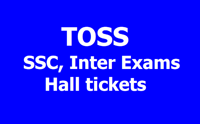 TS Open School - TOSS SSC and Inter Hall tickets 2019 download TS Open School - TOSS SSC and Inter Hall tickets