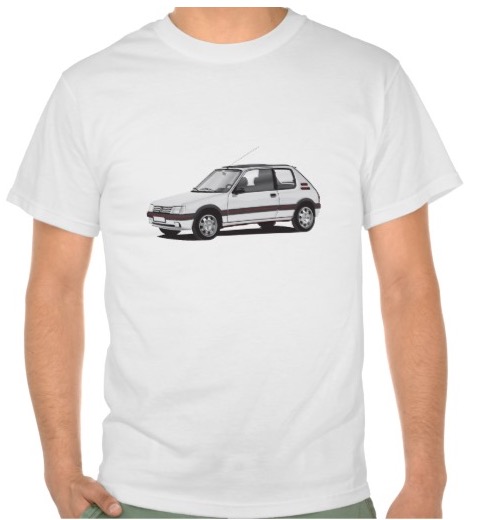 Peugeot 205 GTi t-shirt