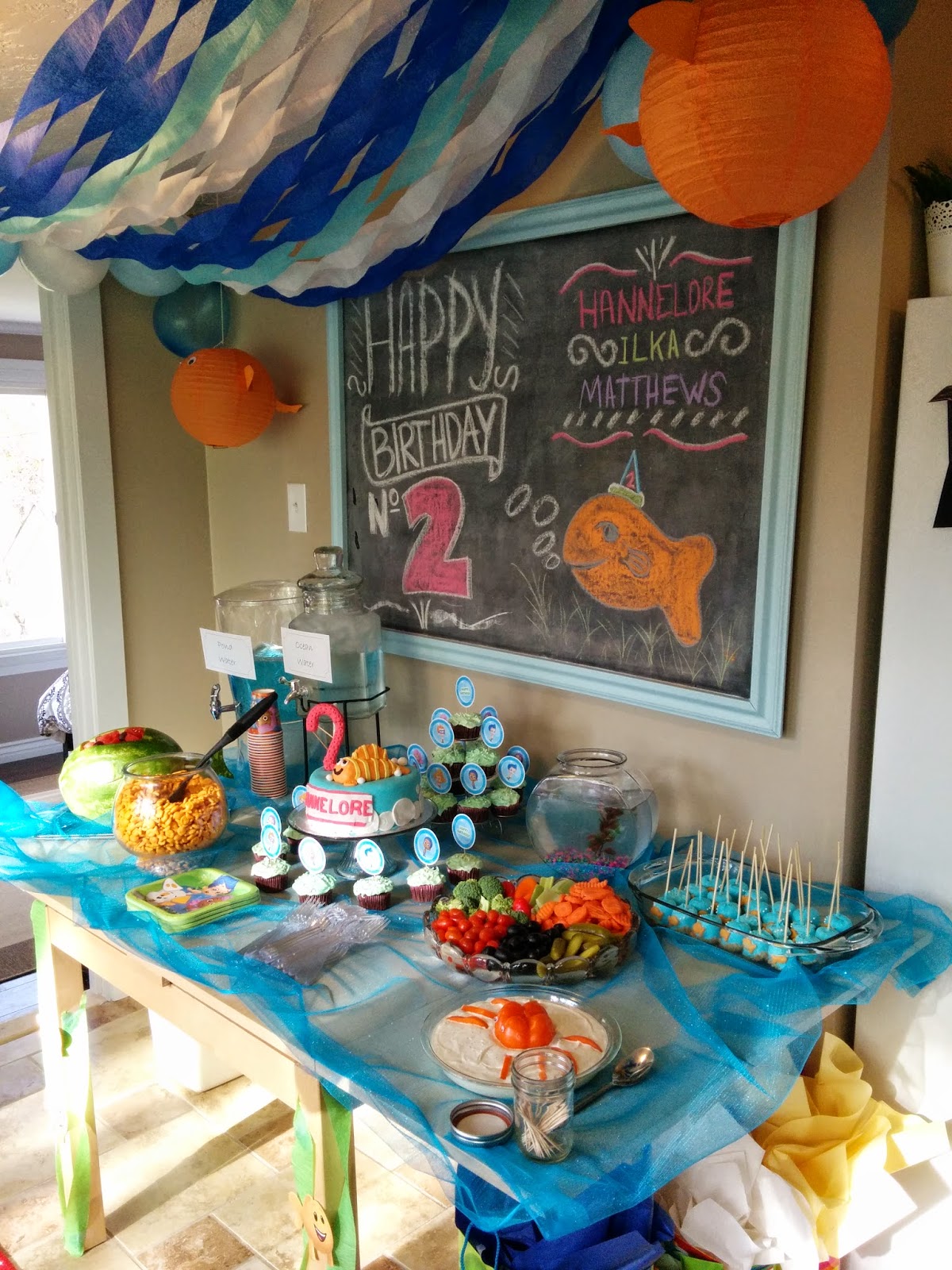 Shambray: A Frozen Birthday Party for a 3 year old