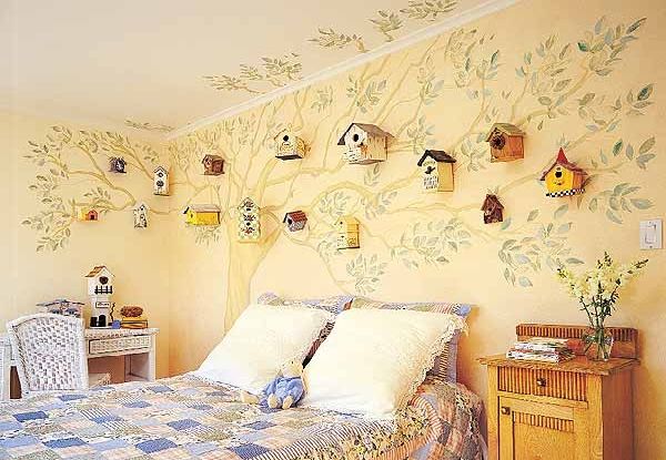 The Golden Fingers: A Few Wall Decorating Ideas
