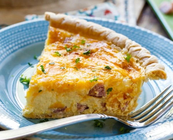 Easy Ham And Cheese Quiche Easy Ham And Cheese Quiche