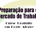 Estão abertas as inscrições para o curso gratuito de formação para o mercado de trabalho que a Espro está dando. O curso acontece em Porto Alegre e o aluno recebe material, transporte, lanche e uniforme. O curso é para jovens de 15 a 22 anos. Confira aqui como se inscrever