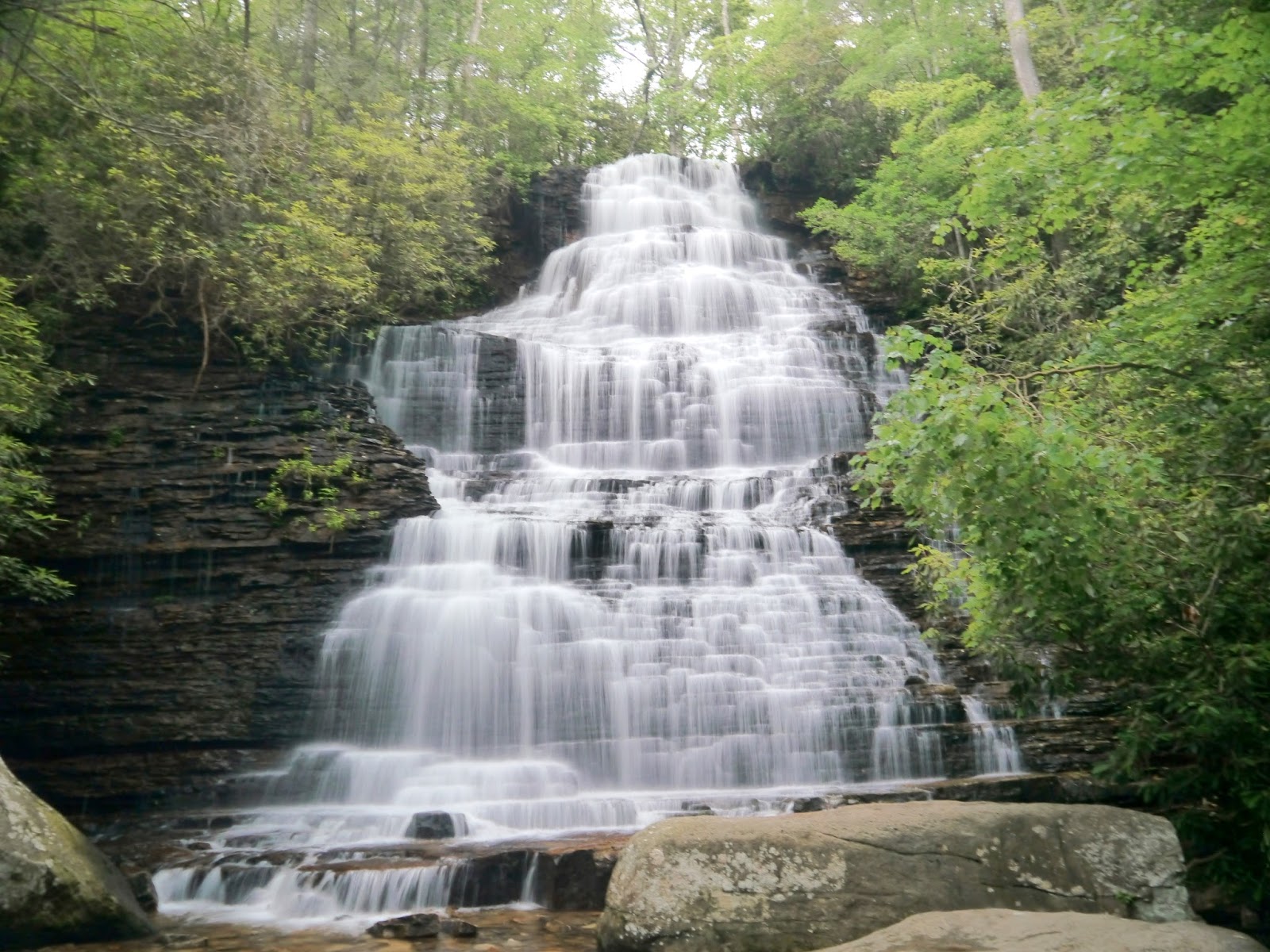 American Travel Journal Benton Falls Cherokee National Forest